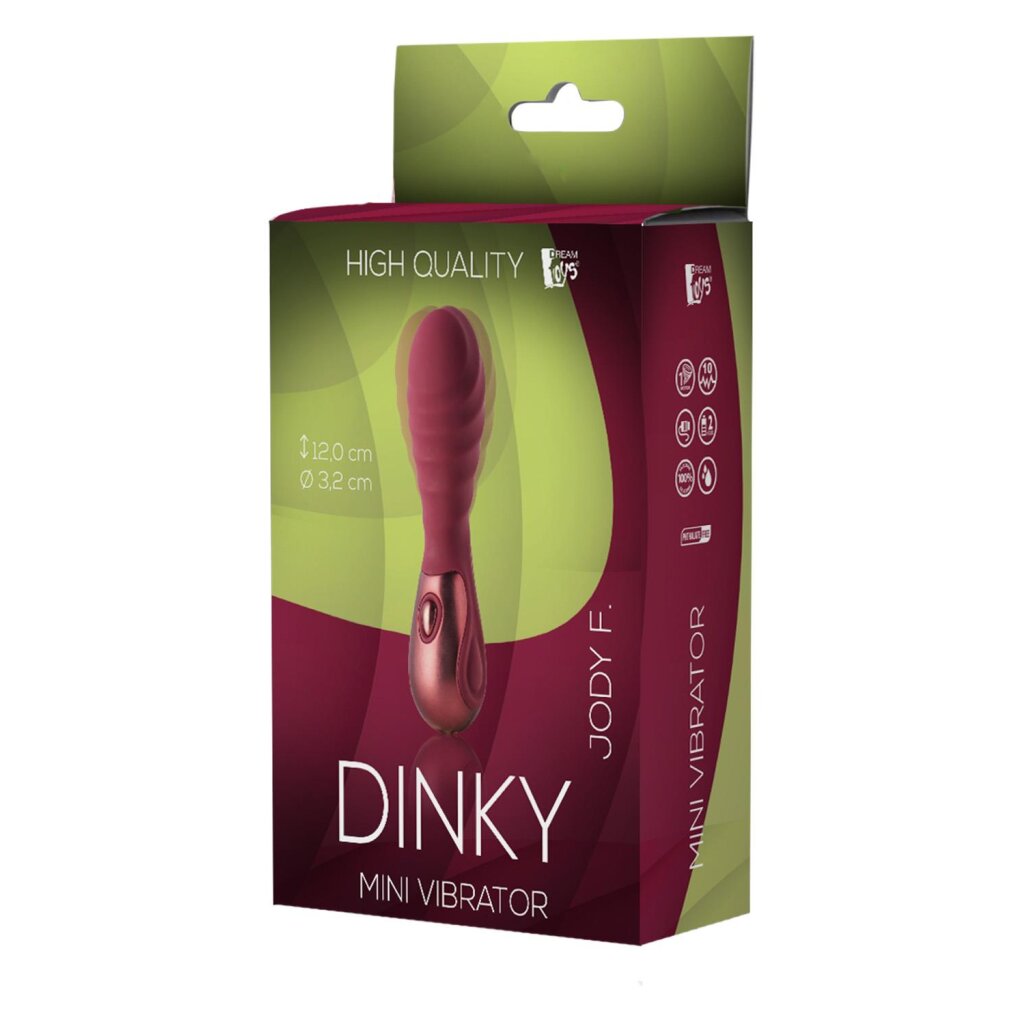 sexspielzeug mit f Dream Toys Dinky Mini-Vibrator Jody F. Rot 14 cm ⌀ 3,5 cm, 42,80 €