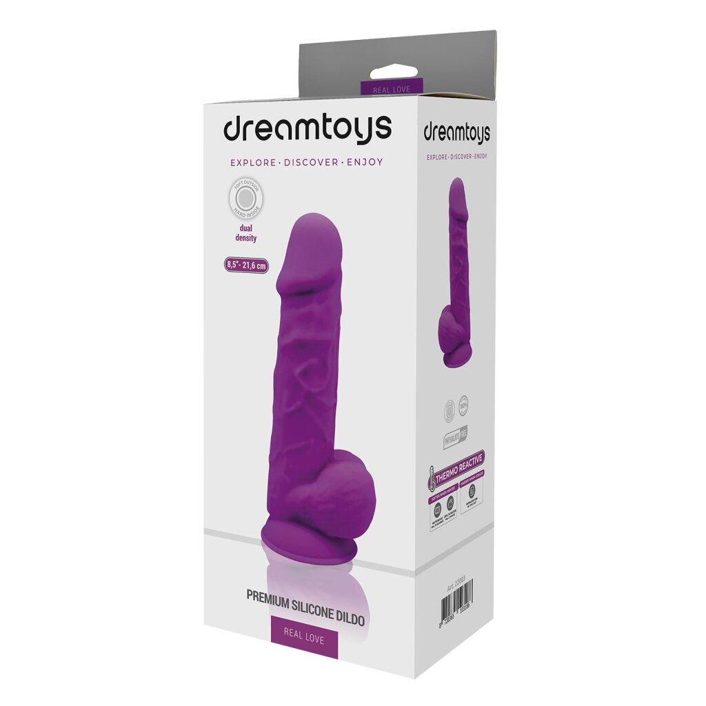 Gode Réaliste Avec Ventouse - Taille L - Couleur Chair - Pour Usage Anal Et Vaginal