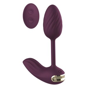Deam Toys flexible vibrating egg purple