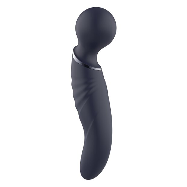 Dream Toys Glam Dual Wandmassager Schwarz 21,2 cm ⌀ 4,9 cm
