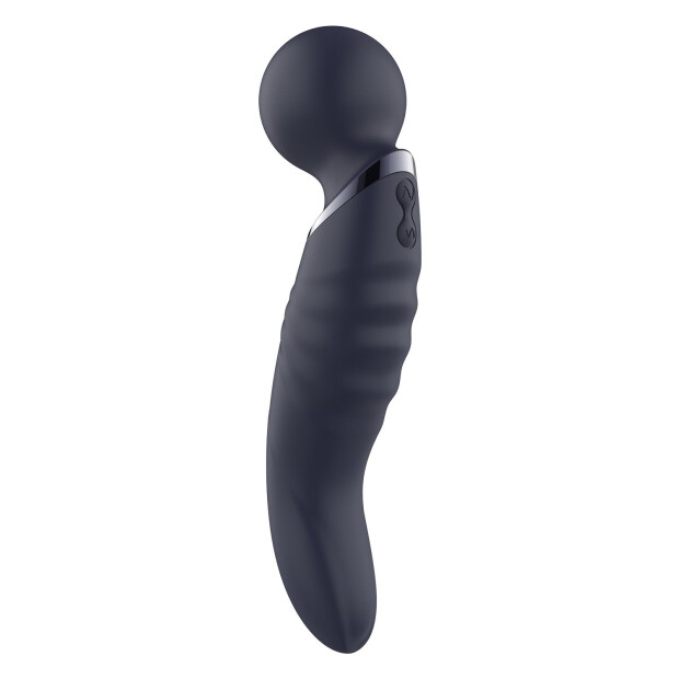 Dream Toys Glam Dual Wandmassager Schwarz 21,2 cm ⌀ 4,9 cm