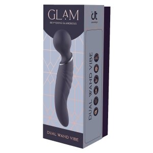 Dream Toys Glam Dual Wall Massager blue