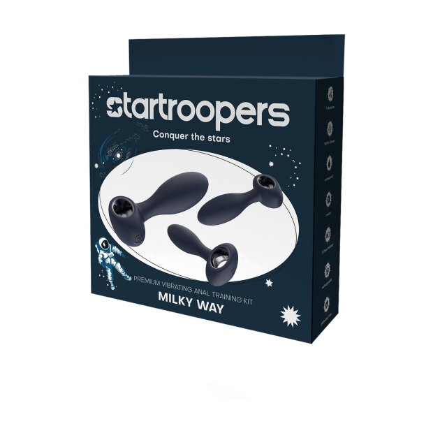 Dream Toys Startroopers Milky Way Set dentraînement anal bleu