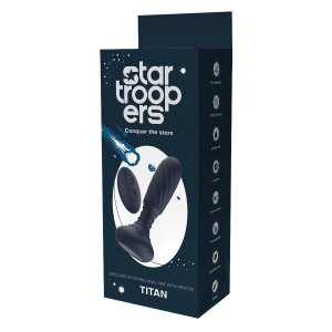 Dream Toys Startrooper Titan Vibration Plug anal bleu 3,4 cm