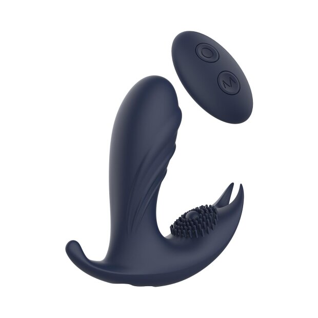 Dream Toys Startrooper Atomic Prostate Massager with Vibration blue 4 cm