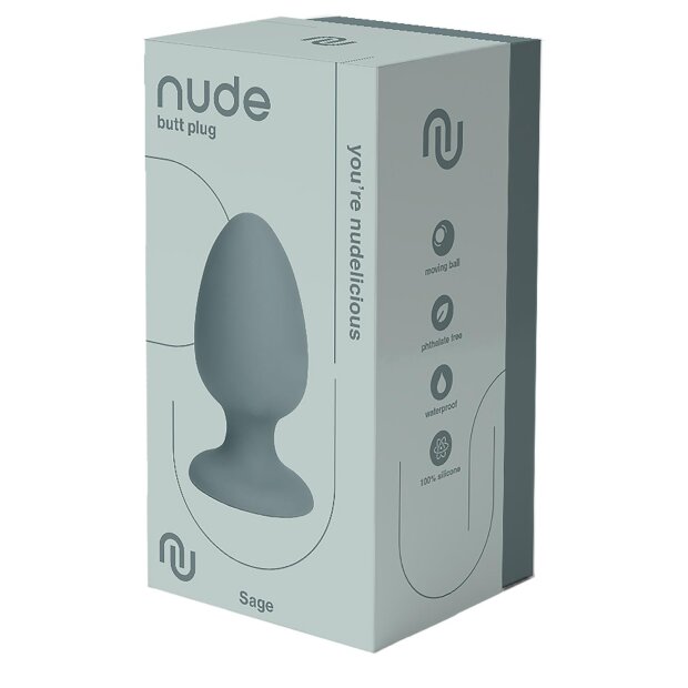 Dream Toys Plug anal nu gris 4 cm