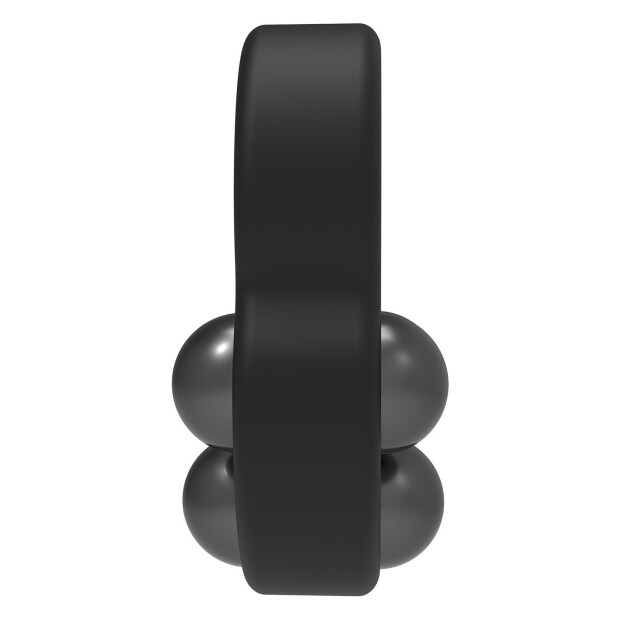 Dream Toys Anneau pénien Ramrod avec 3 boules de poids noir
