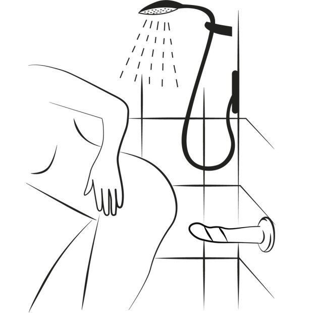 ROMP Dizi Dildo Mehrfarbig 18 cm