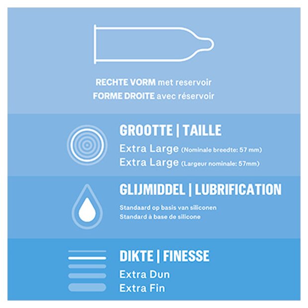 Durex Condoms Nude XL 10 st