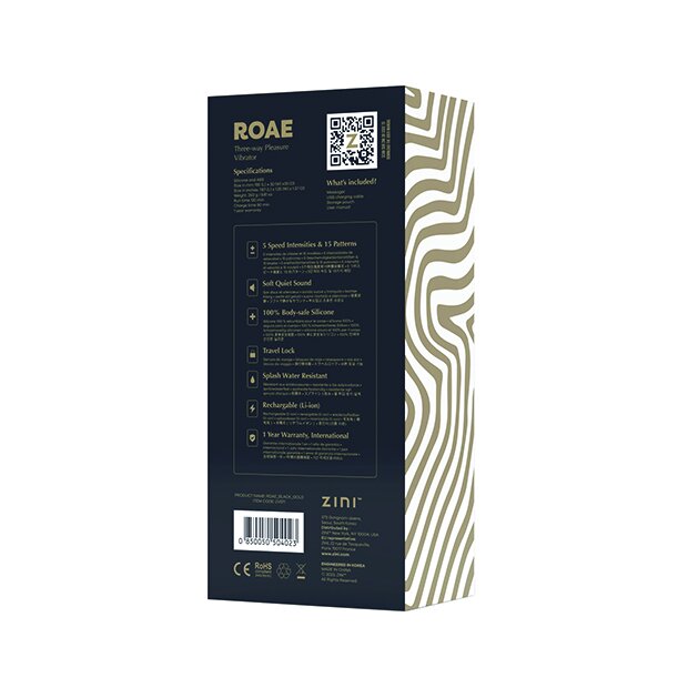ZINI ROAE SE black/gold