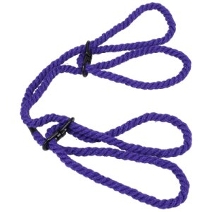 Doc Johnson Restrain 6mm Hemp Wrist or Ankle Cuffs Purple