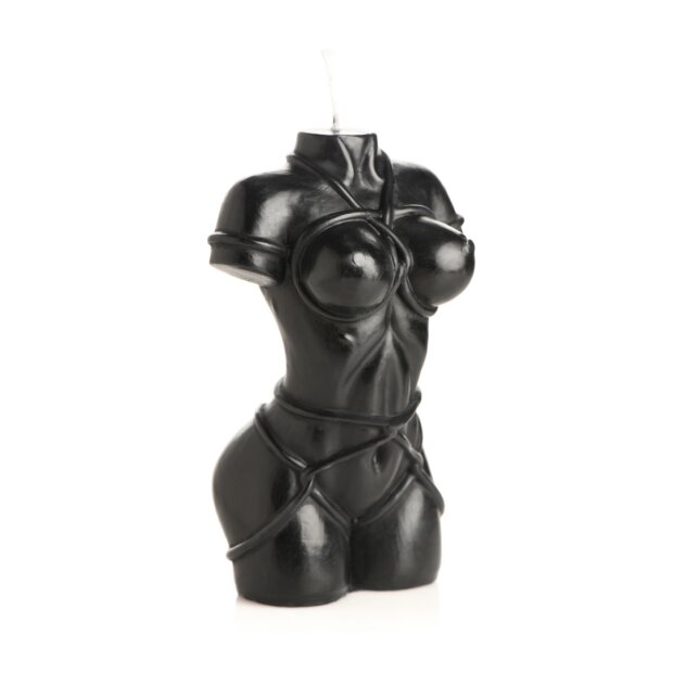 XR Brands Bound Goddess - Drip Candle - Black