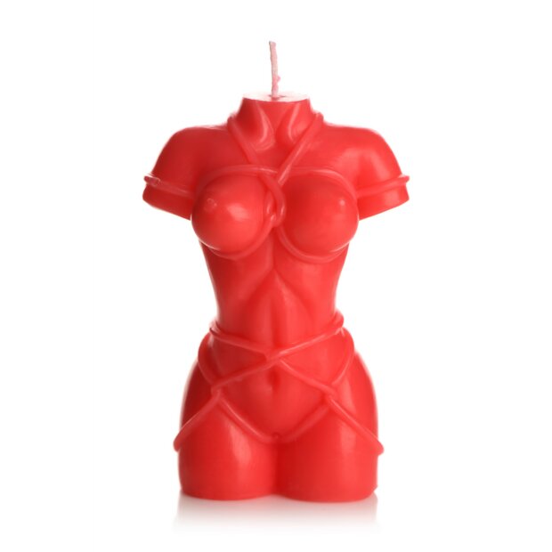 XR Brands Bound Goddess - Drip Candle - Red