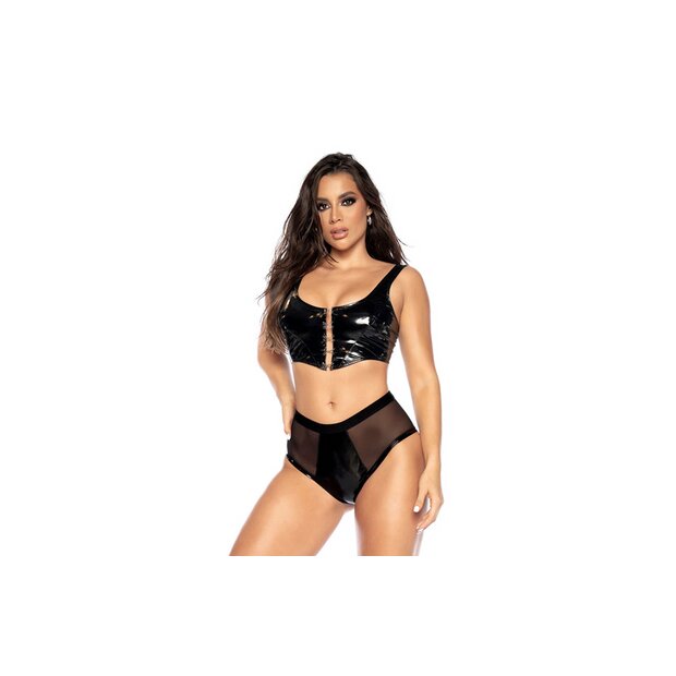 MAPALÉ Two Piece Set - XL - Wet Black
