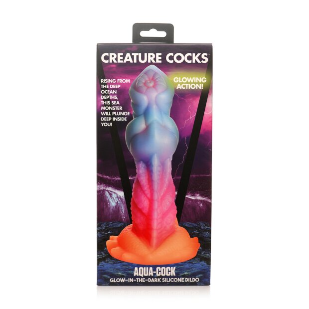 XR Brands Aqua Cock Dildo Mehrfarbig 20 cm ⌀ 6,5 cm