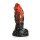 XR Brands Vulcan - Gode en silicone - Noir/Rouge