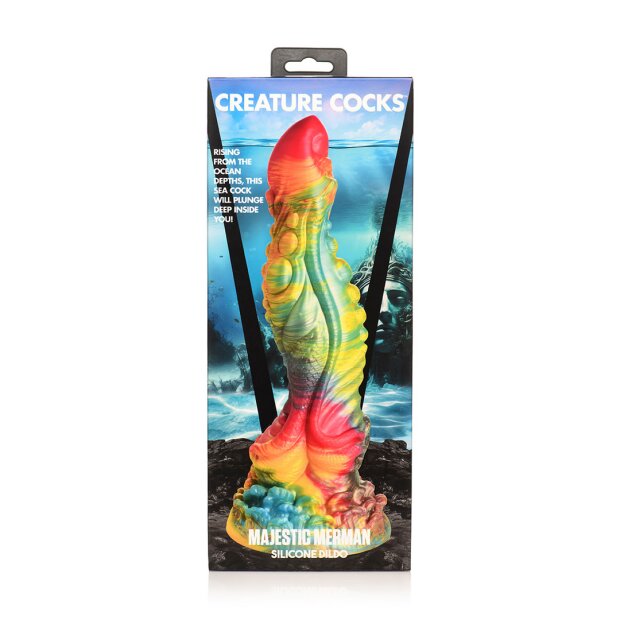 XR Brands Majestic Merman - Gode en silicone