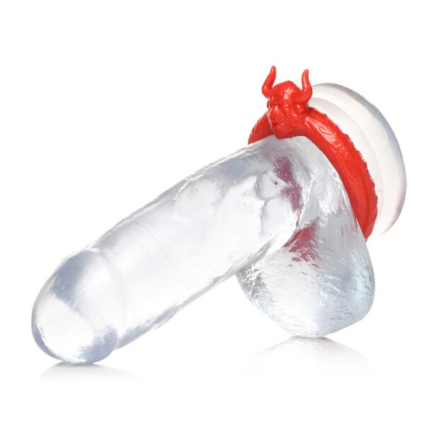 Beast Mode - Silicone Cock Ring - Red