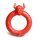 Beast Mode - Silicone Cock Ring - Red