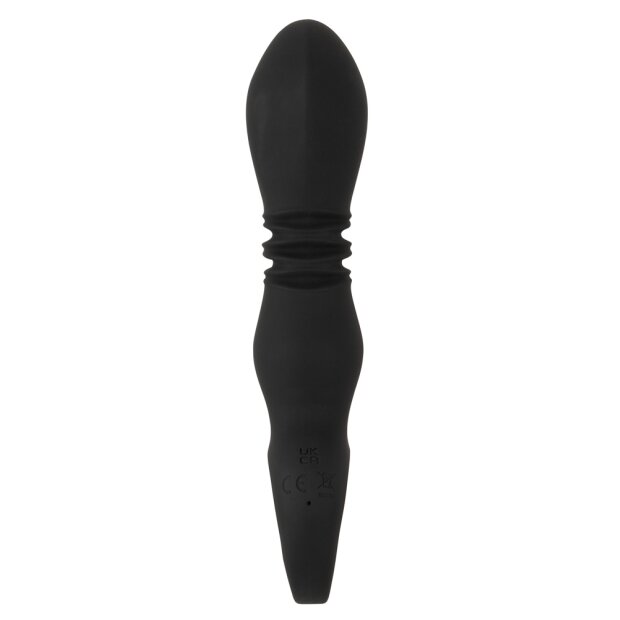 You2Toys Eternal Strong Thrusting Vibrator Schwarz 11,5 cm