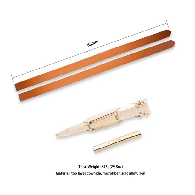 LOCKINK Teasing & Impact-Play Set - brown