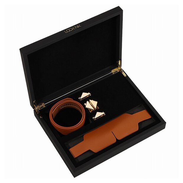 LOCKINK - Blindfold Kit- Brown