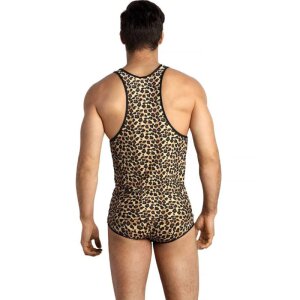 ANAIS Men Mercury Top mit Animalprint S - XL