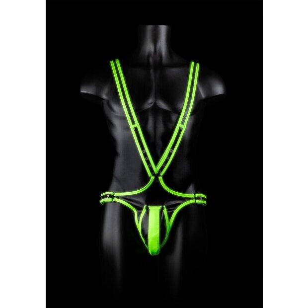 Body-Covering Harness Glow in the Dark S/M