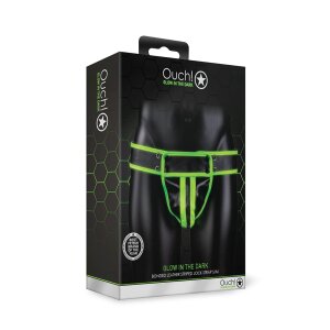 Striped Jockstrap Glow in the Dark S/M