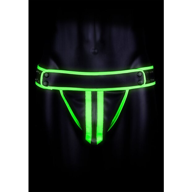 Striped Jockstrap Glow in the Dark S/M