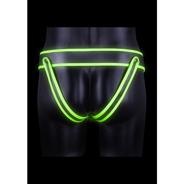 Striped Jockstrap Glow in the Dark S/M