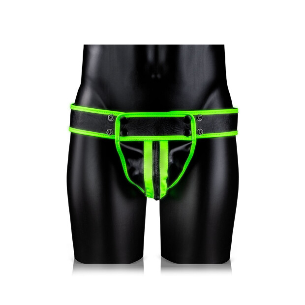 Striped Jockstrap Glow in the Dark S/M