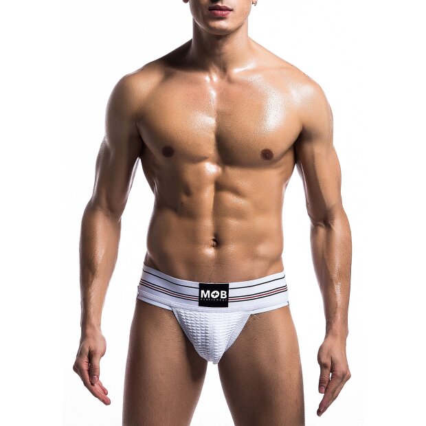 Fetish Classic Wide Jockstrap White S - XL