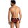 ANAIS Men Savage underpants with animal print red, black S