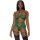 Forplay In Full Bloom Lingerie Set green S