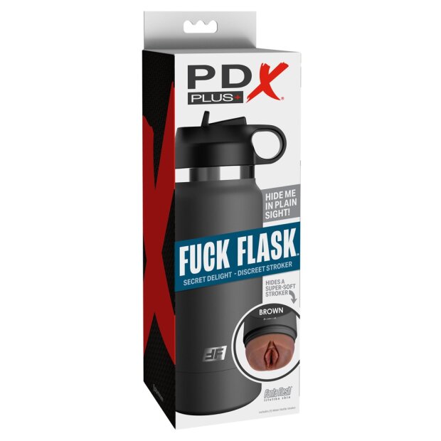 PDX Fuck Flask Secret Delight Masturbator Braun