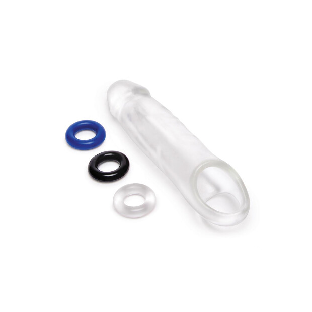 Size Up Clear View Penis Extender Classic Penishülle Transparent 17,5 cm ⌀ 4 cm