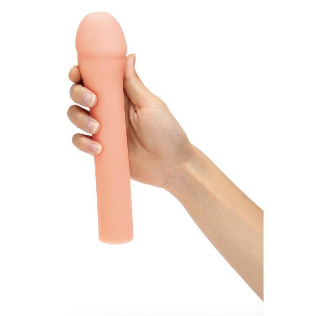 Size Up Extra Realistic Penis Extender Penishülle Beige 21 cm ⌀ 4,6 cm
