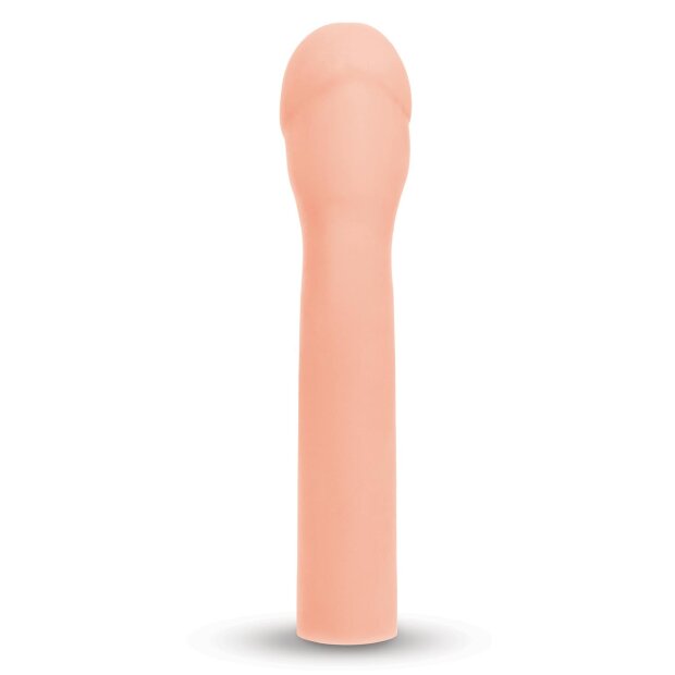 Size Up Extra Realistic Penis Extender Penishülle Beige 21 cm ⌀ 4,6 cm