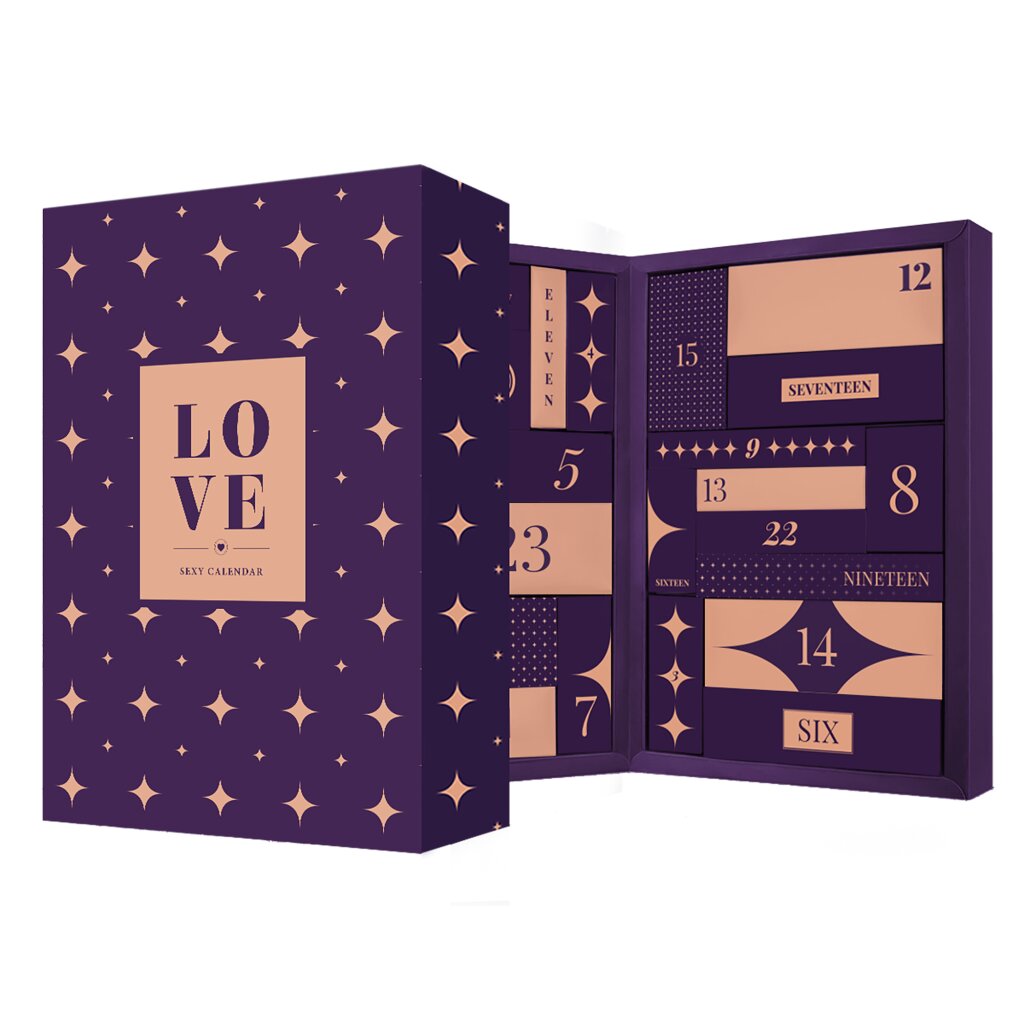 Dream Toys Pleasure Box Adventskalender 2024 Sextoy-Set Lila 24 Teili,  149,95 €