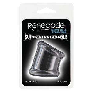NS Novelties Renegade Suave Ball Stretcher Black