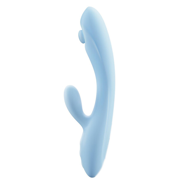 Blush Play with me Moondust Magic Blue Vibrator Blau 21 cm