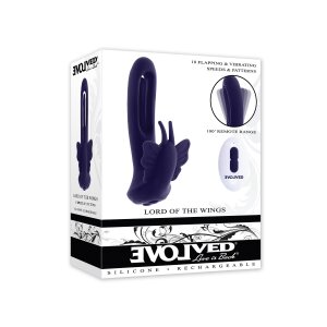 Evolved Lord Of The Wings Vibrator Lila 15,2 cm