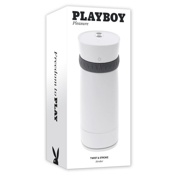 Playboy Twist Stroke Blowjob-Maschine Weiß