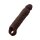 Shaft Vibrating Sheath Mahogany Penishülle Braun 19,8 cm ⌀ 4,0 cm