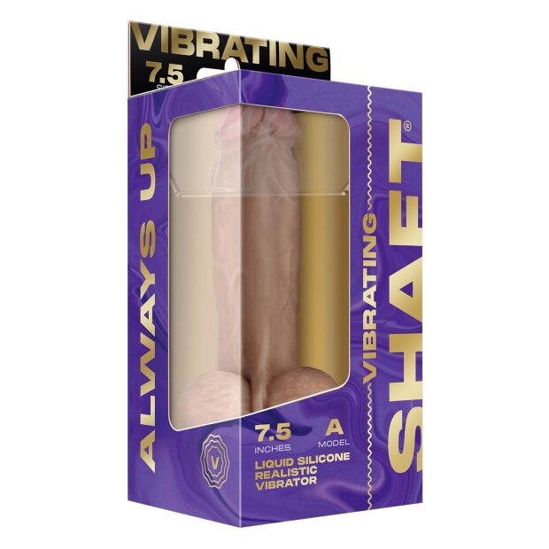 Shaft Vibrating Model A Vibrator Beige 19 cm ⌀ 4,2 cm