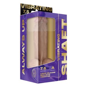 Shaft Vibrating Model A Vibrator Beige 19 cm ⌀ 4,2 cm