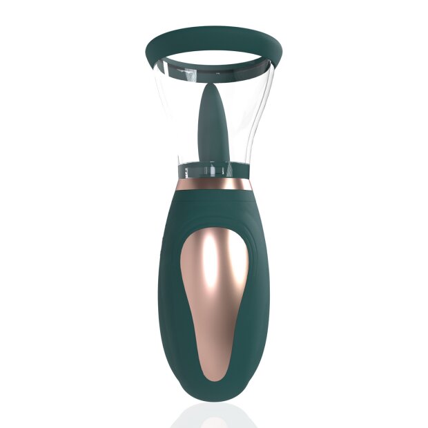 Shots Enhance Rechargeable Vulva and Breast Pump Pumpe Grün