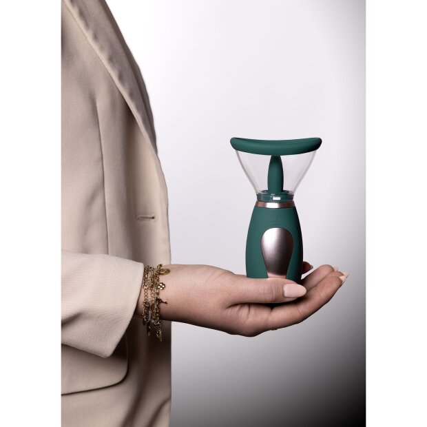 Shots Enhance Rechargeable Vulva and Breast Pump Pumpe Grün