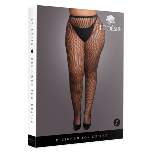 Le Désir Panty with Small Fishnet Structure - OSX...